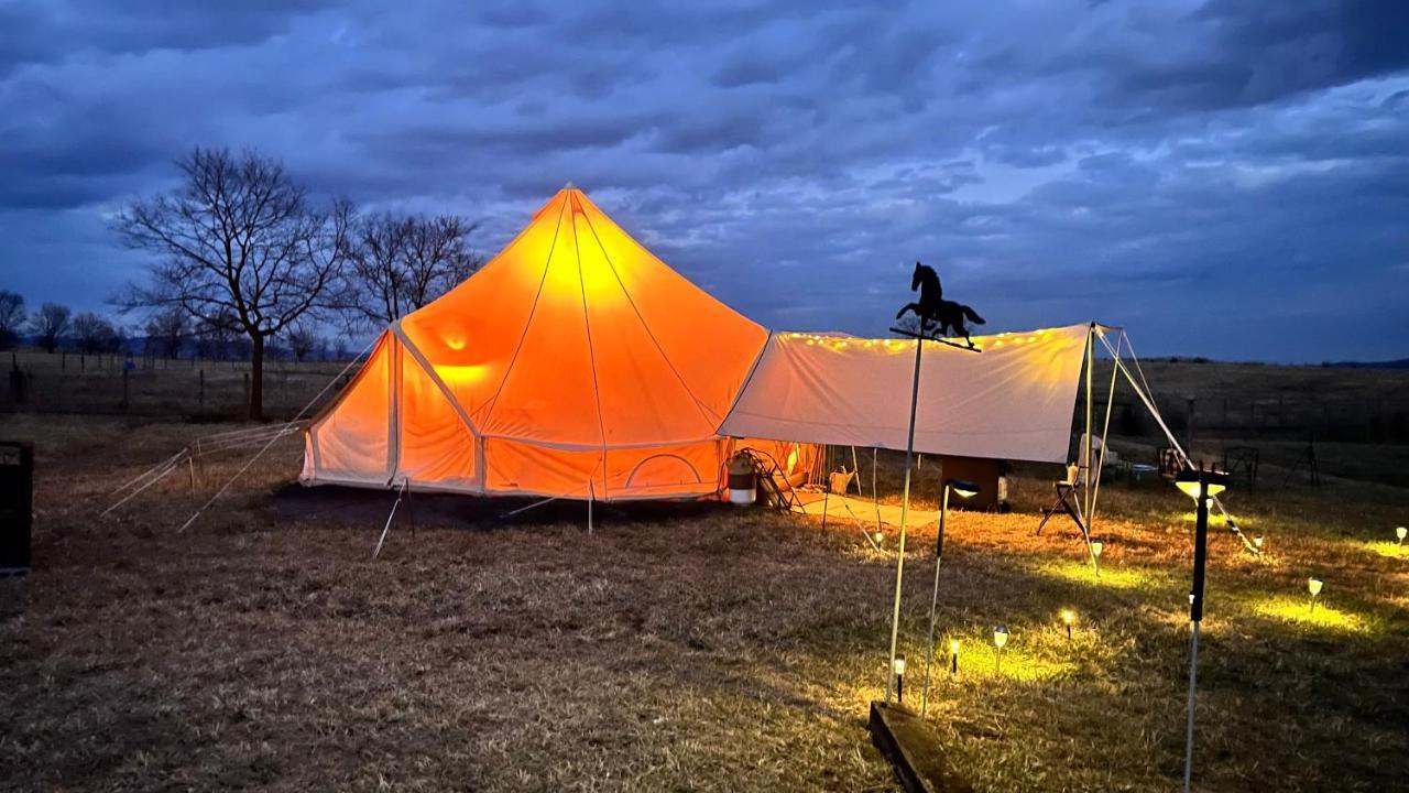 Shenandoah Valley Glamping - Amazing Views - Farm Edinburg Zewnętrze zdjęcie