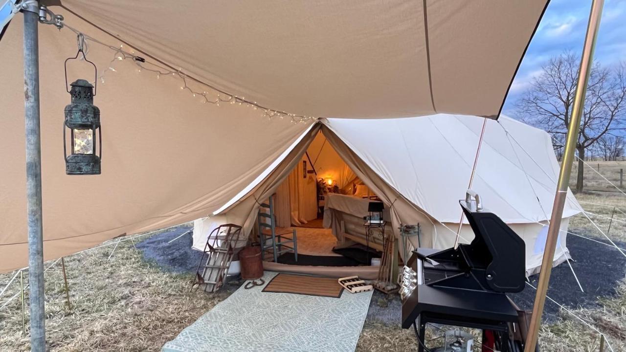 Shenandoah Valley Glamping - Amazing Views - Farm Edinburg Zewnętrze zdjęcie